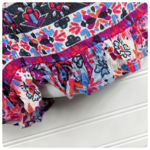 Altar'd State boho long-sleeved shorts romper - Picture 3 of 8